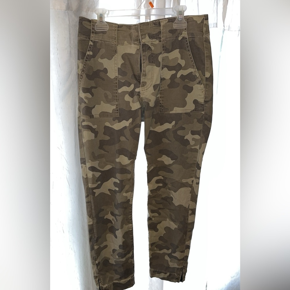 Kut from the Kloth camo cargo.